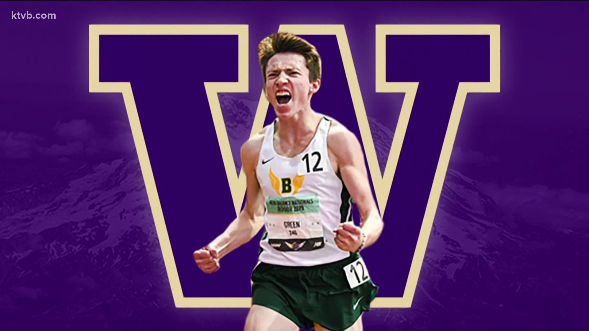 Borah High School senior Nathan Green explains why he chose to commit to the University of Washington's cross country & track program