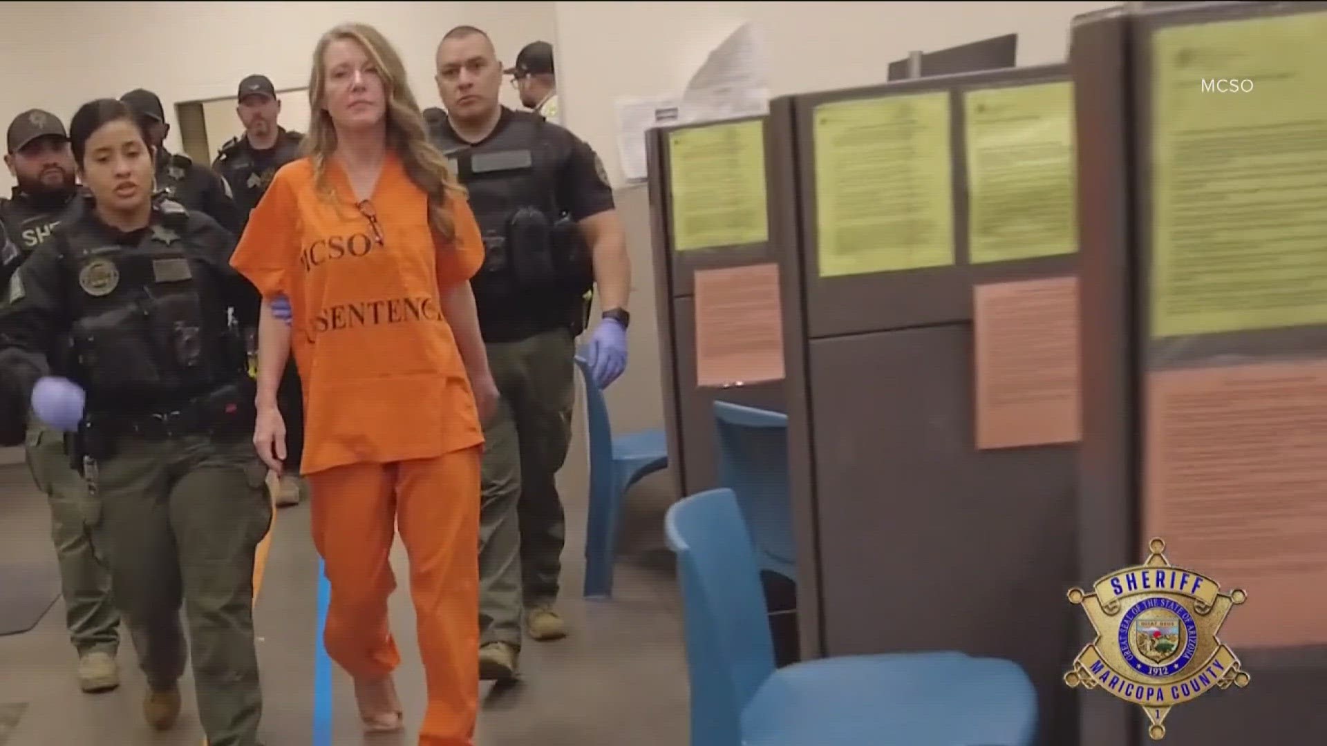 In Arizona, she's facing charges of conspiring to kill her first husband among other charges.