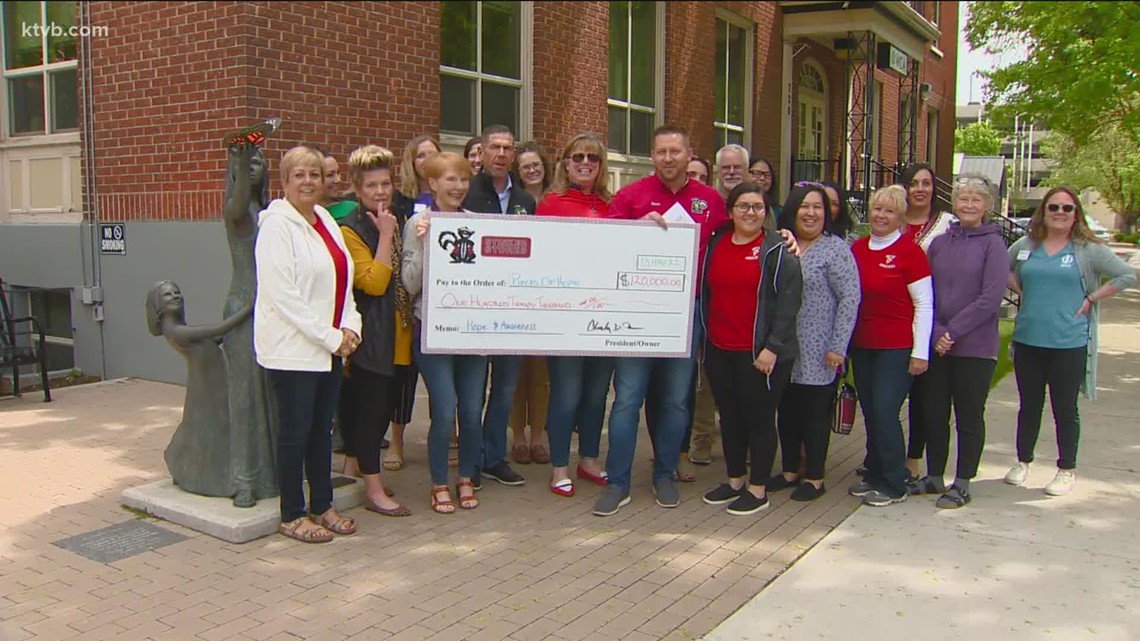 Idaho Stinker Stores $120,000 donation domestic abuse services - Vimarsana News