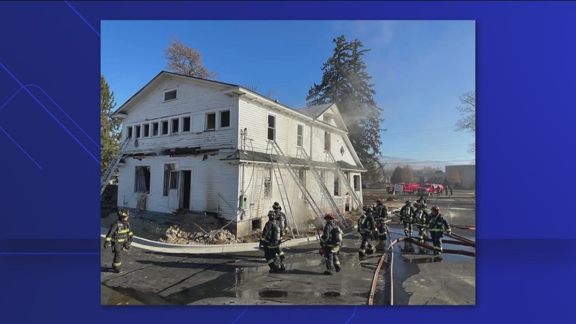 Historic Boise Building Catches Fire | Ktvb.com