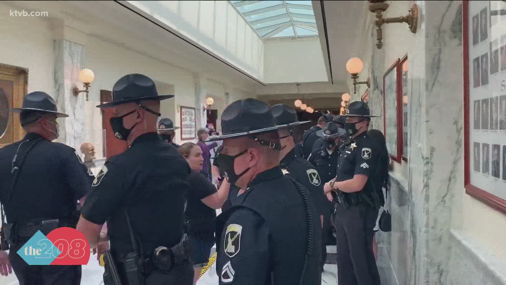 One change people may notice this legislative session is an increased presence of state troopers at the Capitol in an effort to make sure people feel safe.