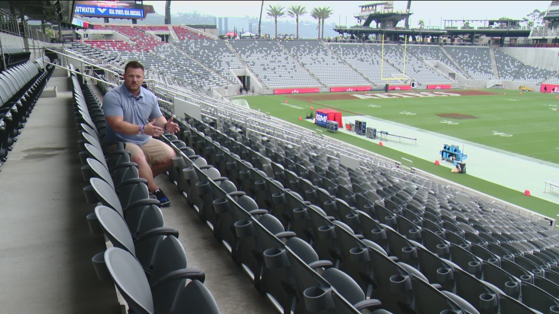 KTVB's Jay Tust takes Bronco Nation on a tour of the impressive Snapdragon Stadium before it plays host to Boise State vs. San Diego State.