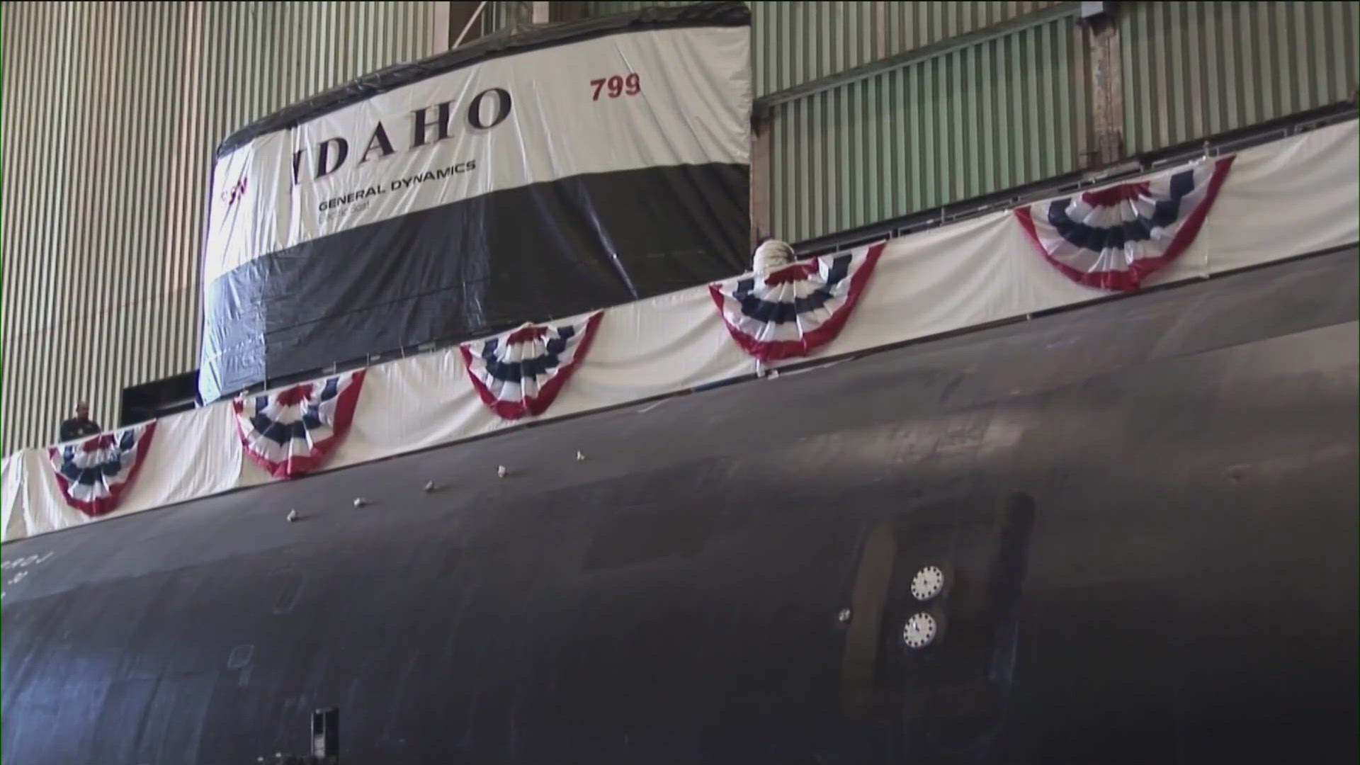 The USS Idaho was launched into the Thames River in Connecticut on Aug. 6. It is the fifth vessel to hold the Idaho name.