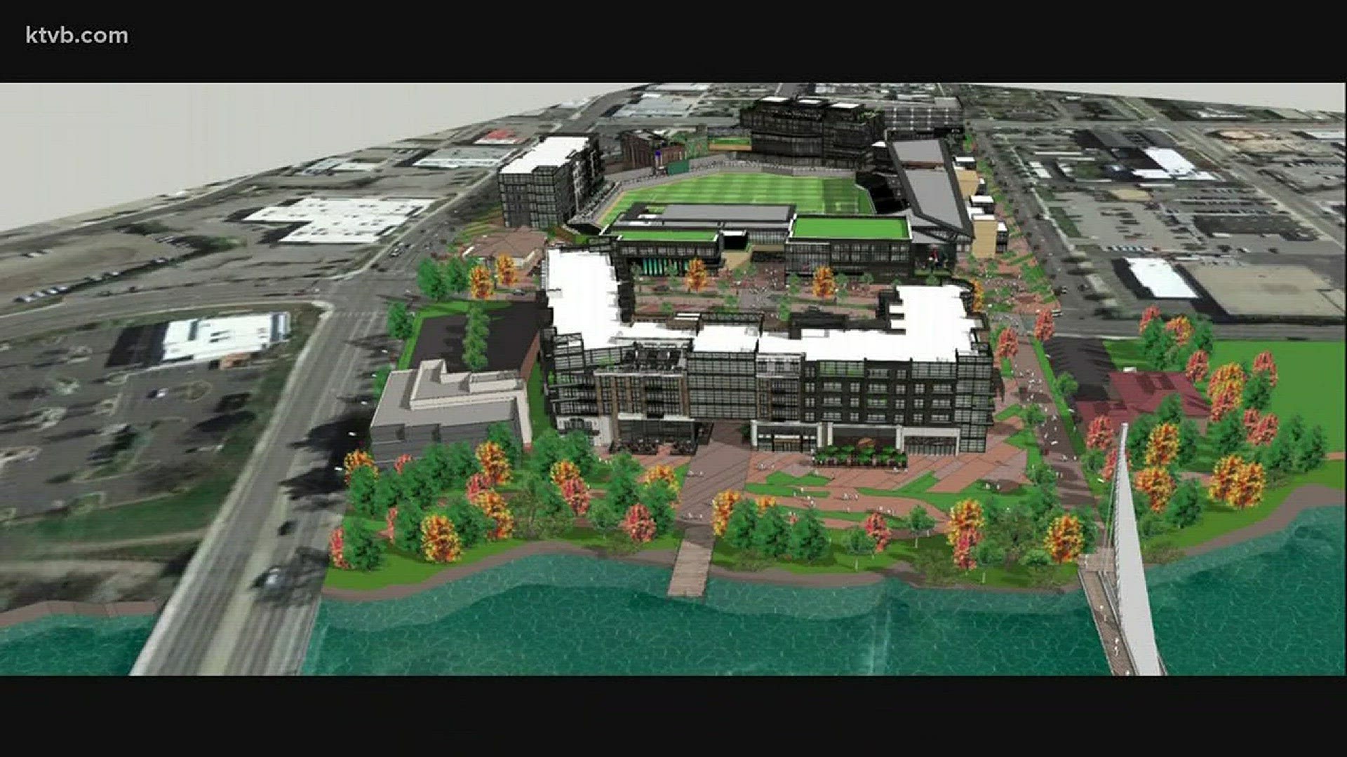 Boise State won't play at proposed stadium.