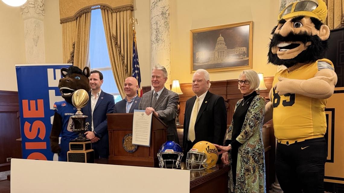 Boise State and Idaho to renew football rivalry, governor announces