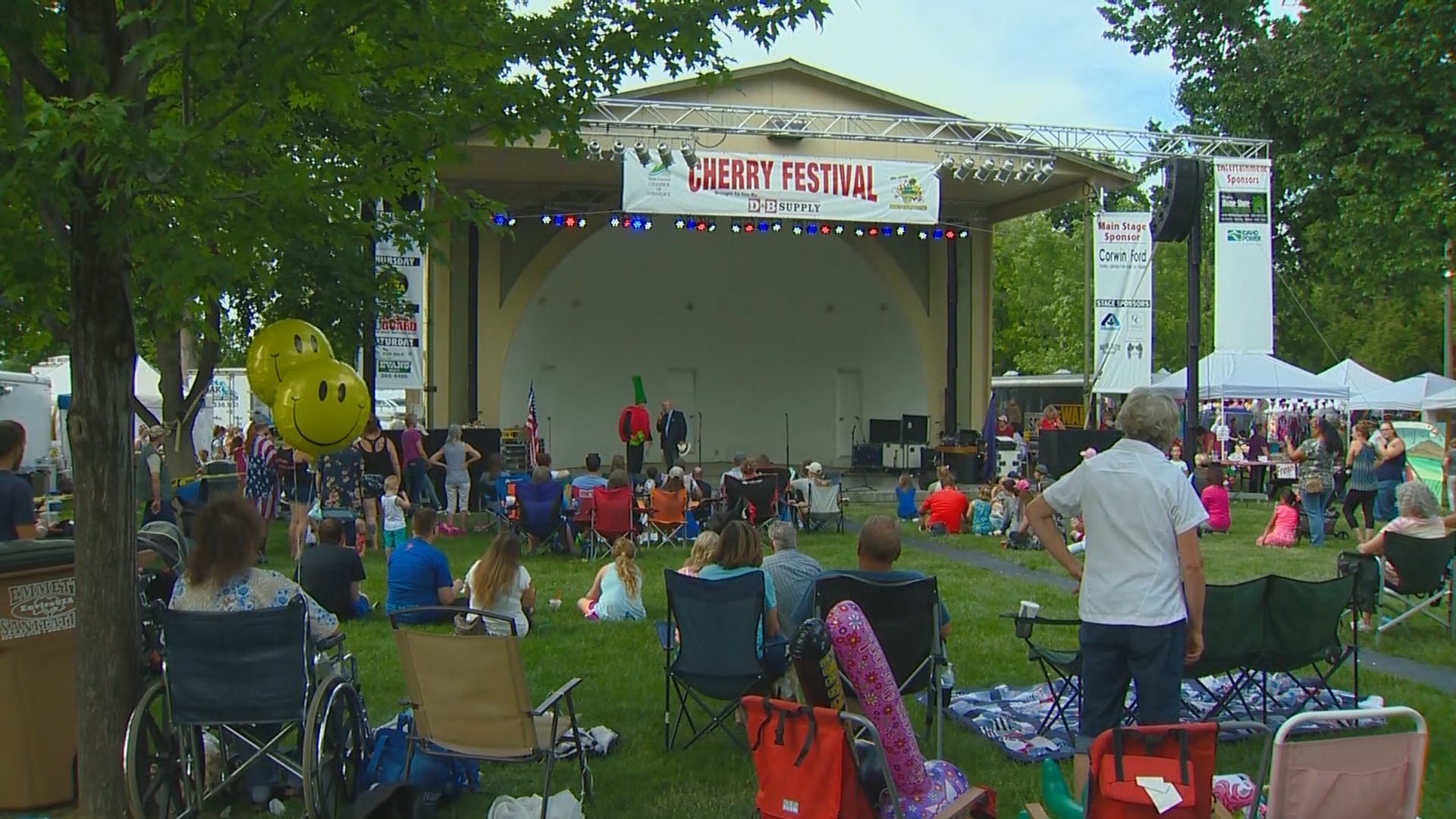 ‘We get about 50,000 people now ‘ Emmett Cherry Festival back for its