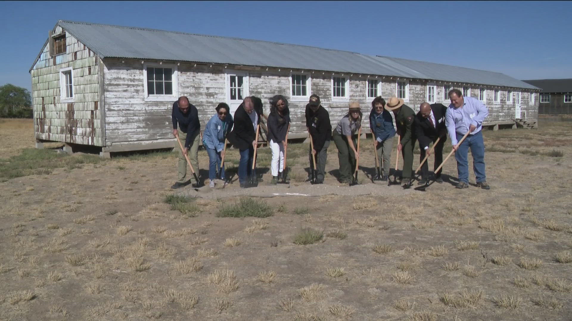 The site preserves the history of Japanese Americans who were incarcerated, and will serve as a living museum. 