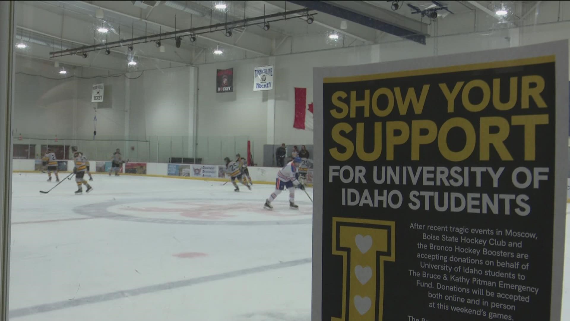 The teams are raising money for the University of Idaho's Bruce & Kathy Pitman Emergency Fund, which provides financial assistance to in emergency situations.