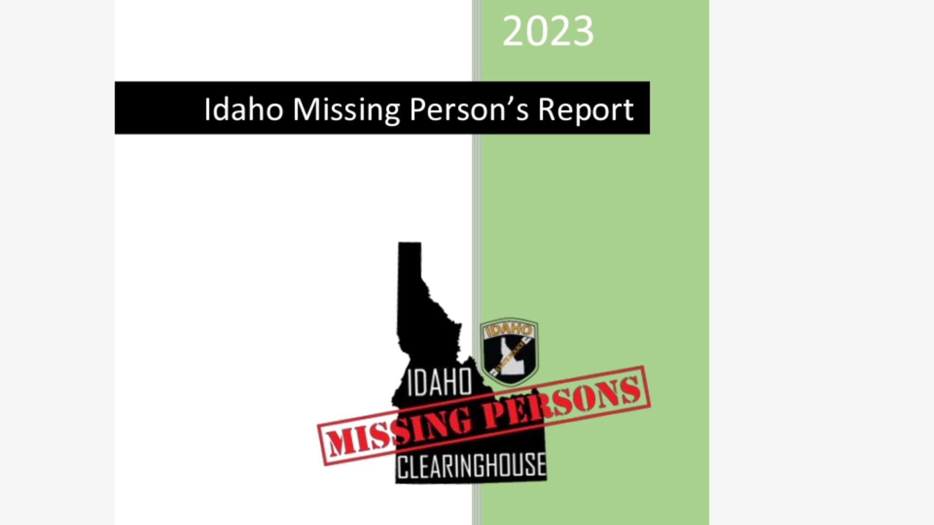 214 people missing at the end of 2023 in Idaho