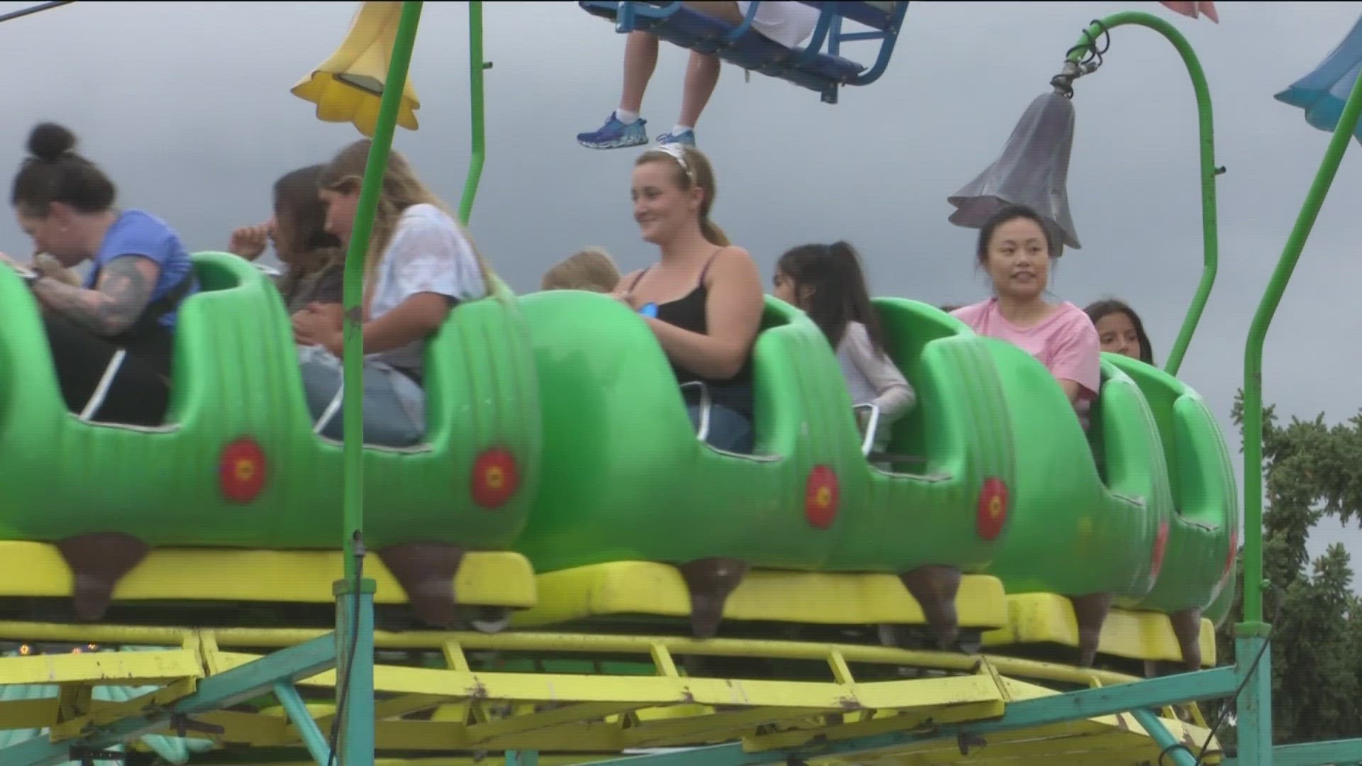 Rain is in the forecast from Tropical Storm Hilary and organizers at the fair are taking precautions.