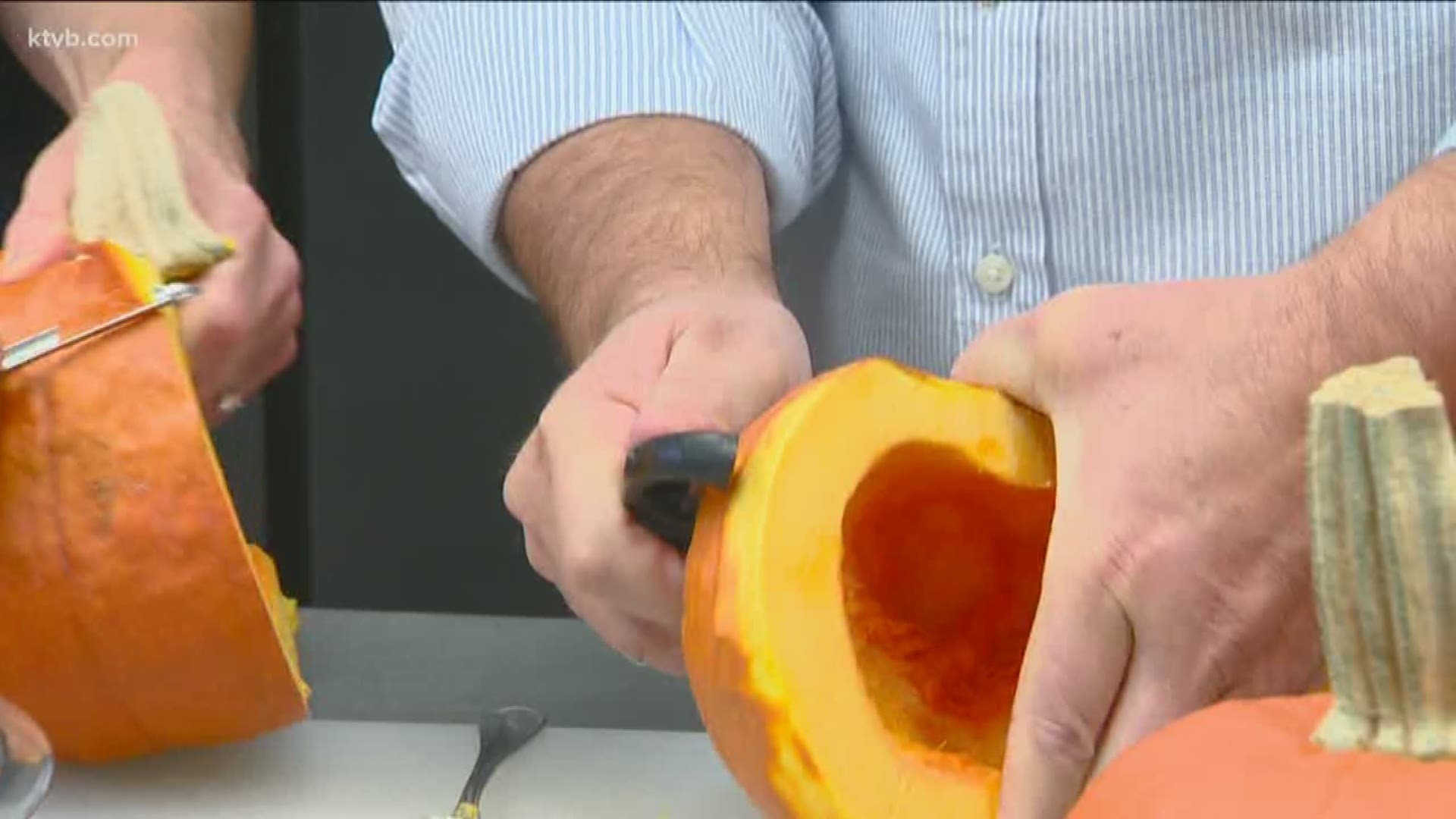 Garden master Jim Duthie takes us to the Boise Urban Garden School where he learns how to make pumpkin coconut curry soup.