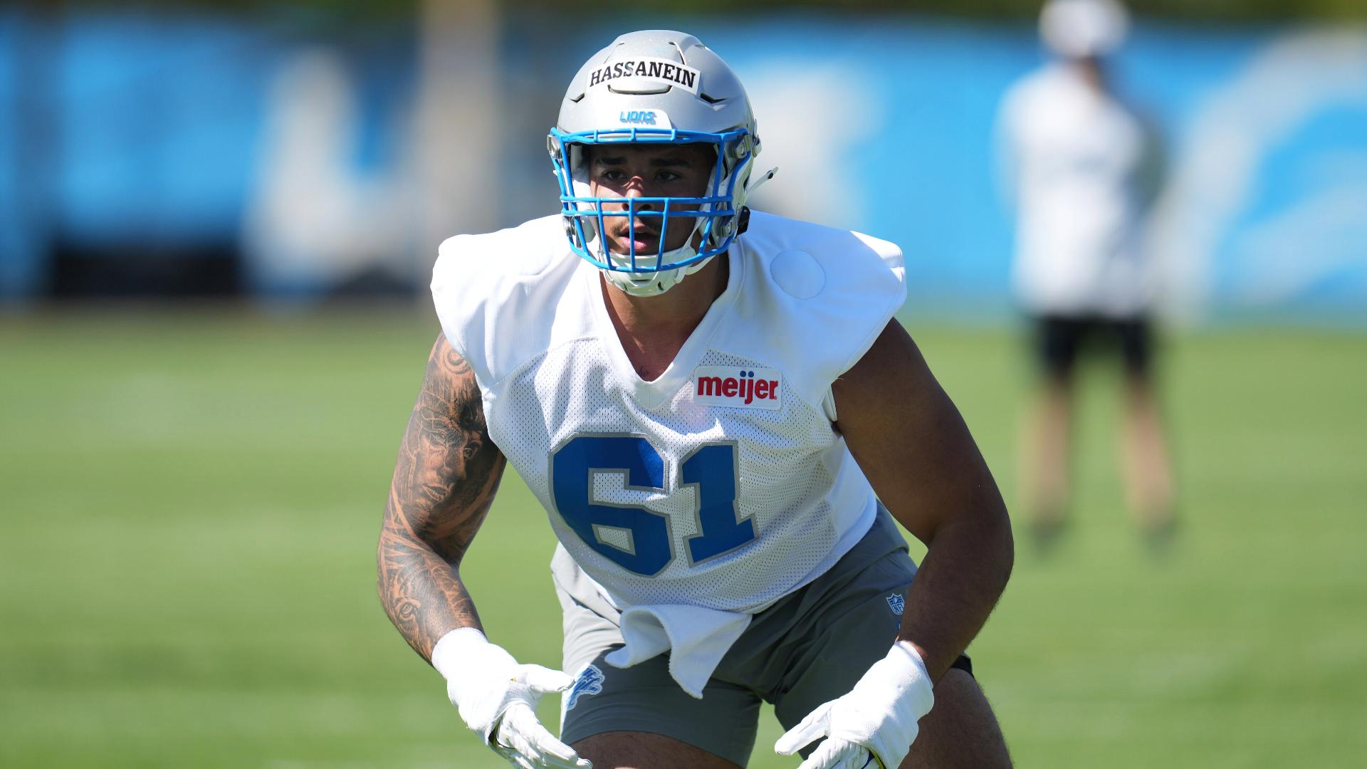 The Detroit Lions have signed former Boise State standout Ahmed Hassanein to the practice squad. Detroit selected Hassanein in the sixth round of the 2025 NFL Draft.