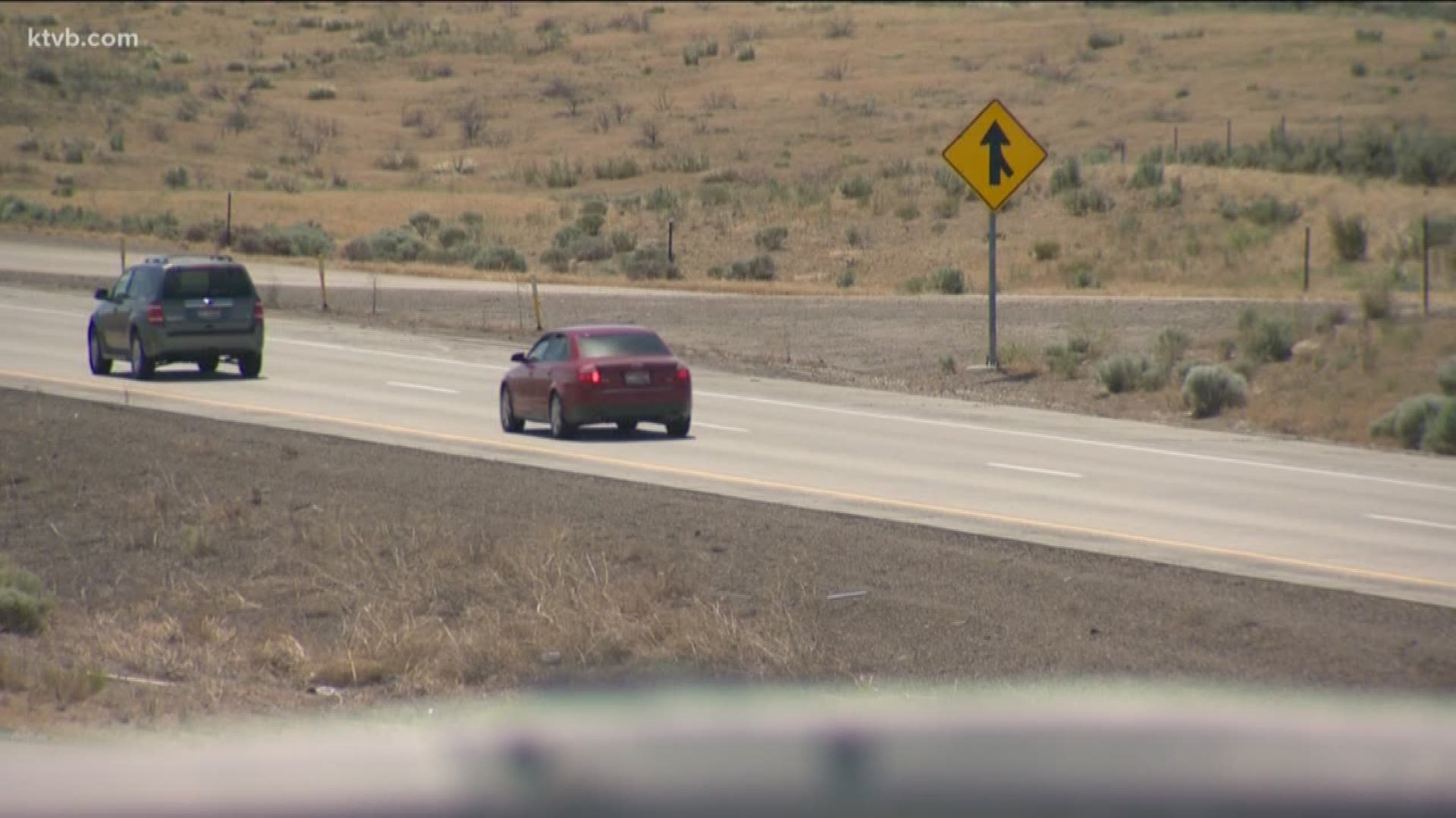 Driving too slow in the left lane could get you a ticket.