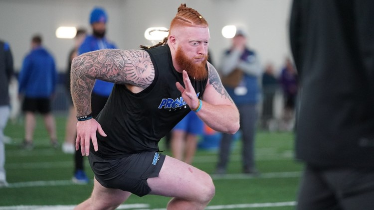 Boise State Pro Day recap: Matlock shines in front of 30 NFL team reps