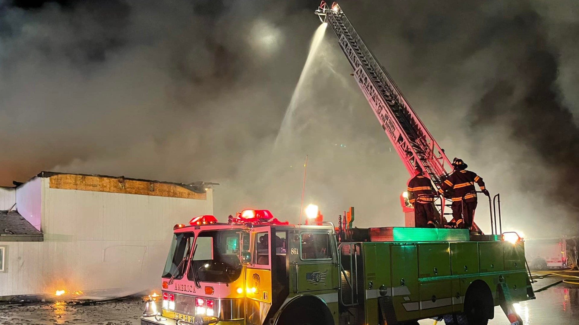 Fire destroys First Baptist Church in New Plymouth, Idaho