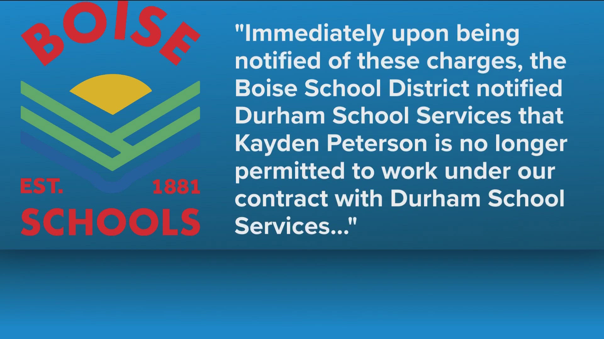 Boise school bus driver arrested on child sex abuse charges | ktvb.com