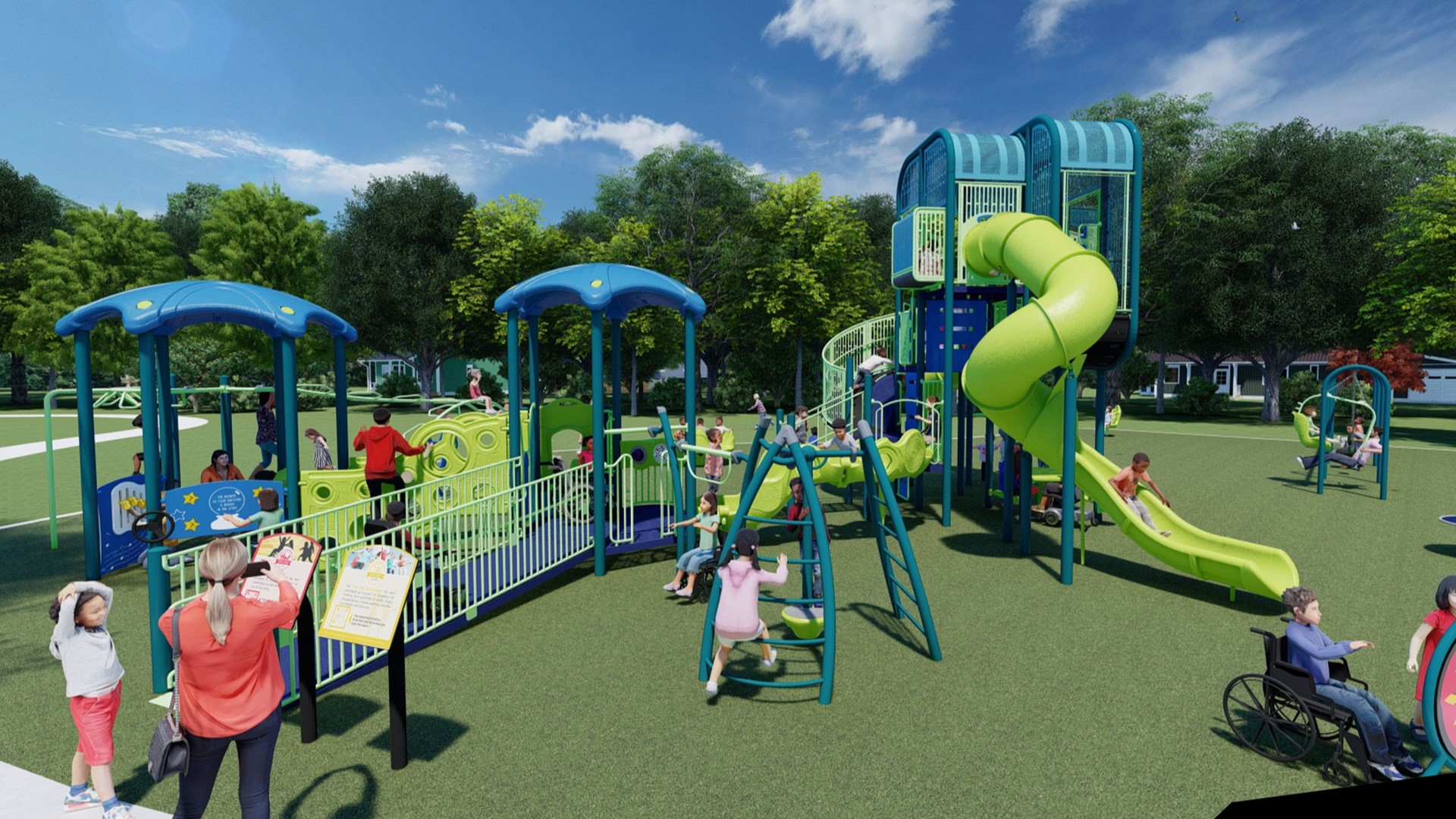 A voting period has opened up in order for the public to provide input on two new designs for the proposed playground.