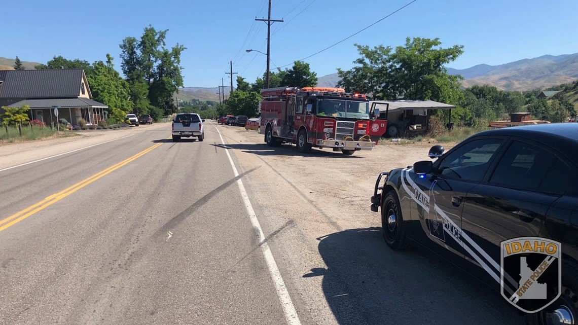 Injury crash on Idaho 55 blocking traffic near Horseshoe Bend