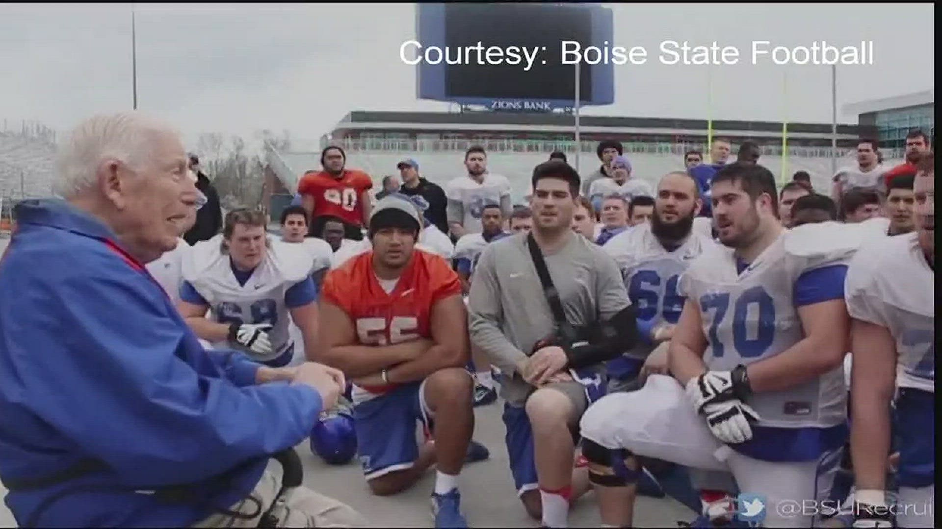 Coaches and players remember legendary Boise State football coach Lyle Smith, who passed away on Tuesday at the age of 101.