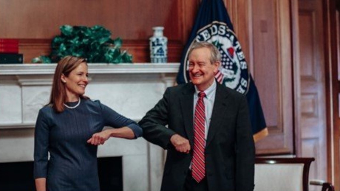 Idaho Senator Crapo meets with SCOTUS nominee Amy Coney Barrett