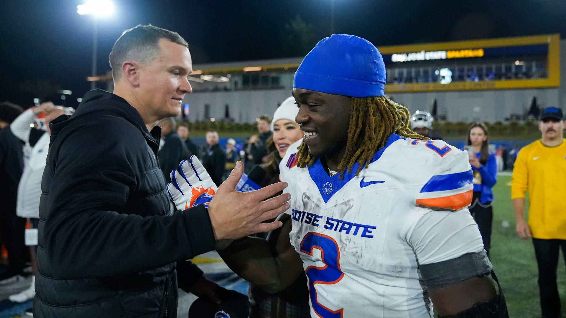 BSU football coaches chat the earned victory against Wyoming and how they plan to clinch another victory against Oregon State.