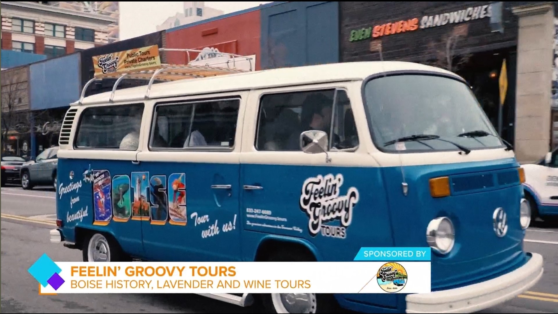 Sponsored by Feelin' Groovy Tours.