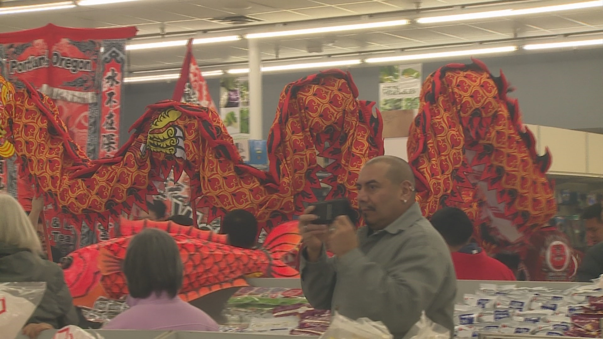 Boise's largest Asian store rings in Lunar New Year with lion dance and