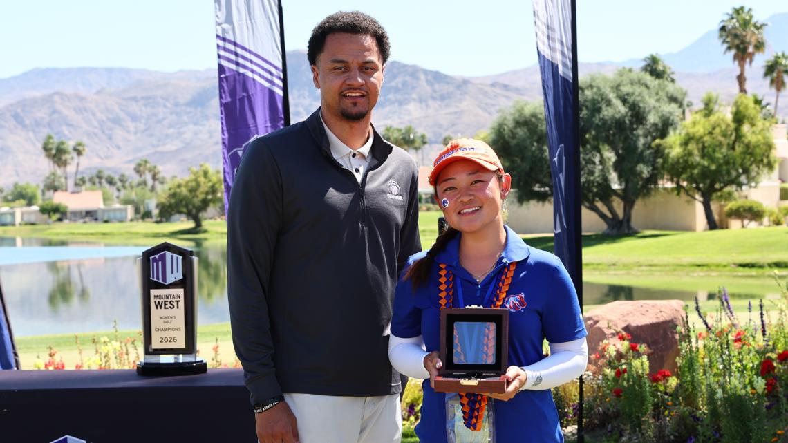 Leia Chung makes history, becoming Boise State’s first Mountain West women’s golf champion and earned an NCAA Regional berth after missing last season.