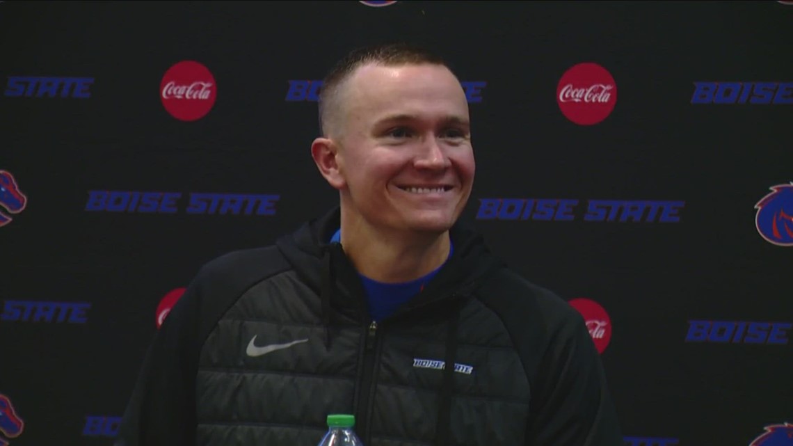 Boise State's Danielson says he's interviewed for Broncos' head coaching job