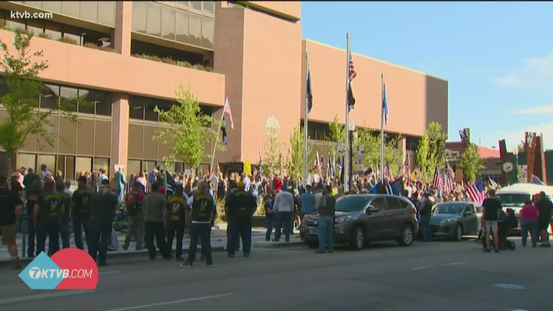 Rallies are planned in downtown Boise on Tuesday evening, but who is going to show up is the big question.
