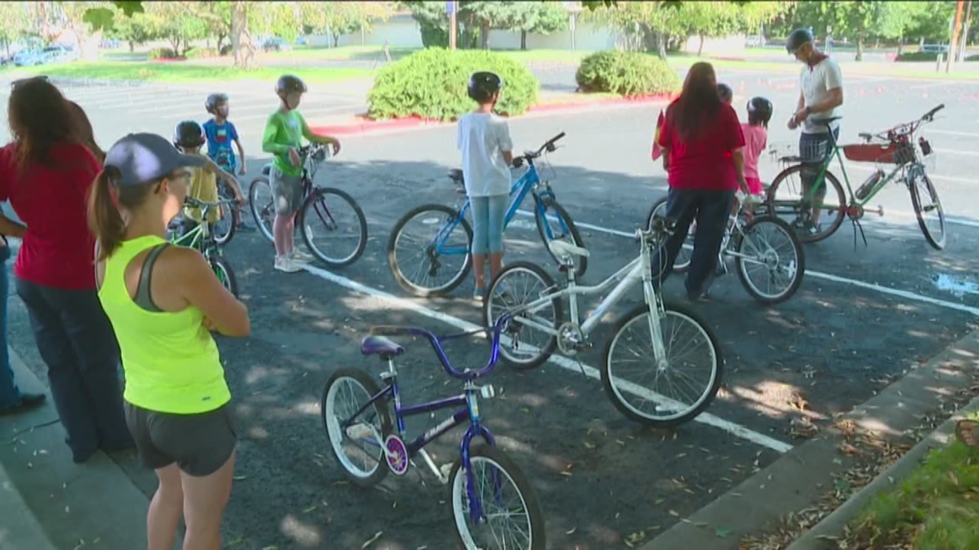 On Saturday, a group of kids got a new set of wheels thanks to the Boise Bicycle Project. Jimmy Hallyburton, the founder of BBP, says the bicycles will help the refugee kids get around and become a part of the community that they're new to.