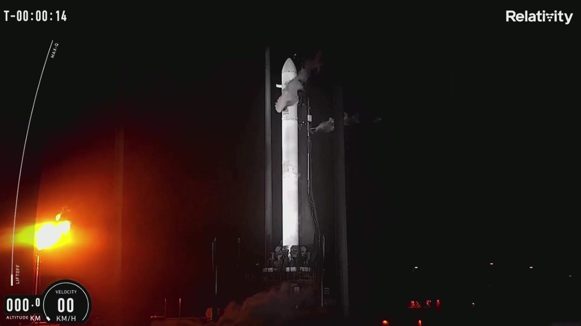 The rocket only made it three minutes into the flight.