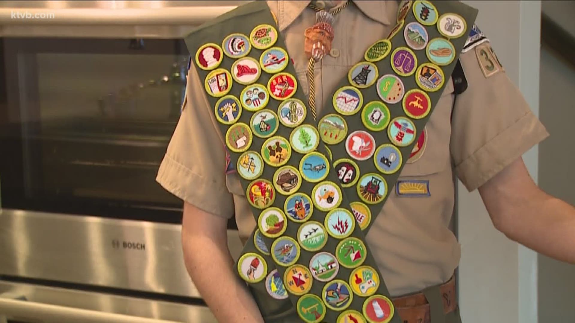 The twins earned 137 merit badges over the last four years, but they're not done with that honor.