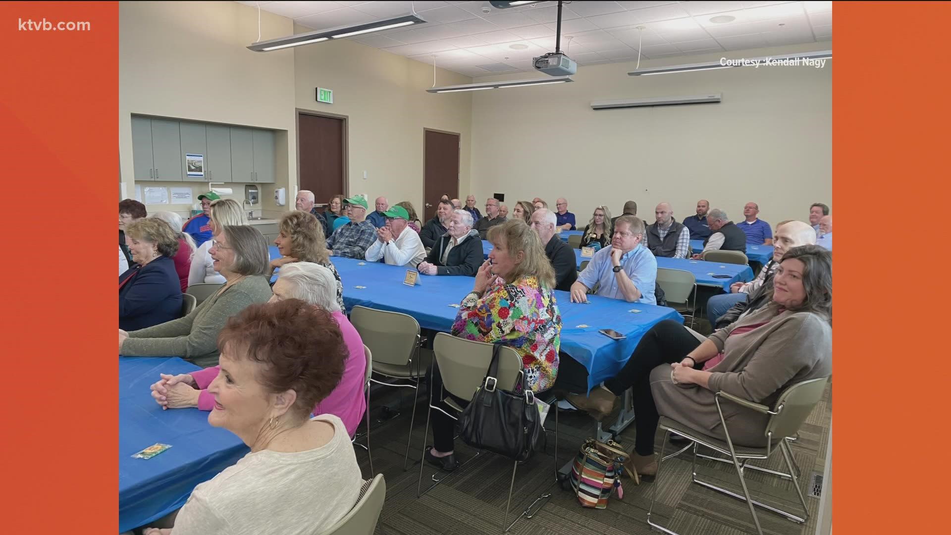 The Mayor of Meridian, Robert Simison, also proclaimed the week of April 17 as 'Volunteer Appreciation Week' during Thursday's honorary lunch.