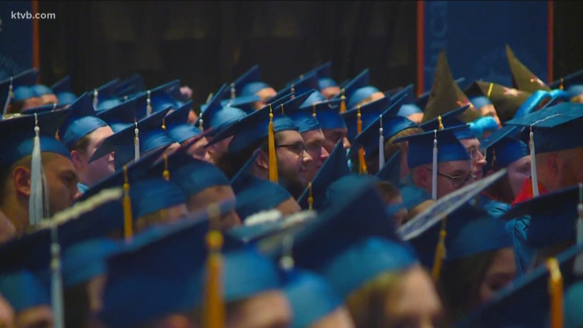 Researchers say many Idaho high school graduates intend to go on to college or technical school, but never follow through.