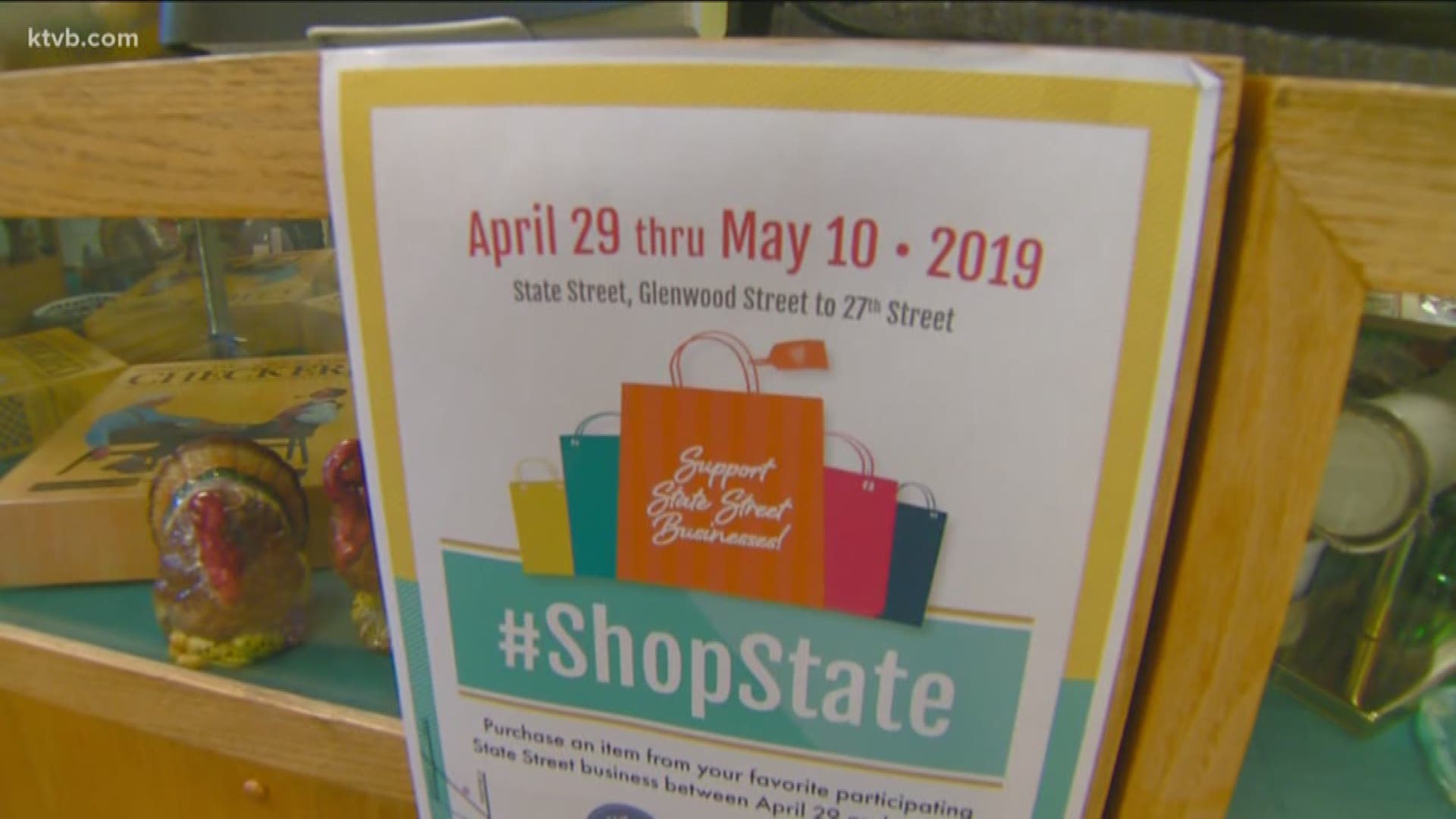 A new campaign between the Ada County Highway District and 29 businesses near and around State Street hopes to lend a helping hand to stores.