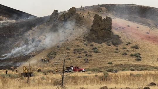 Wildfire In Eastern Oregon Grows To 20000 Acres 7923