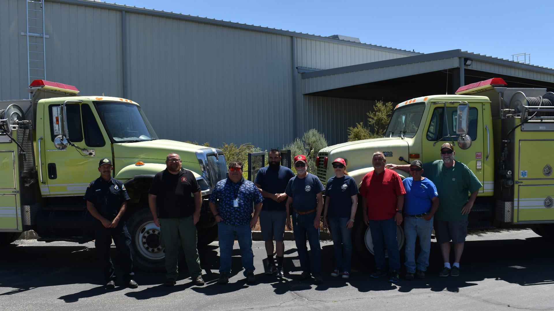 2 local fire departments receive fire engines from BLM | ktvb.com