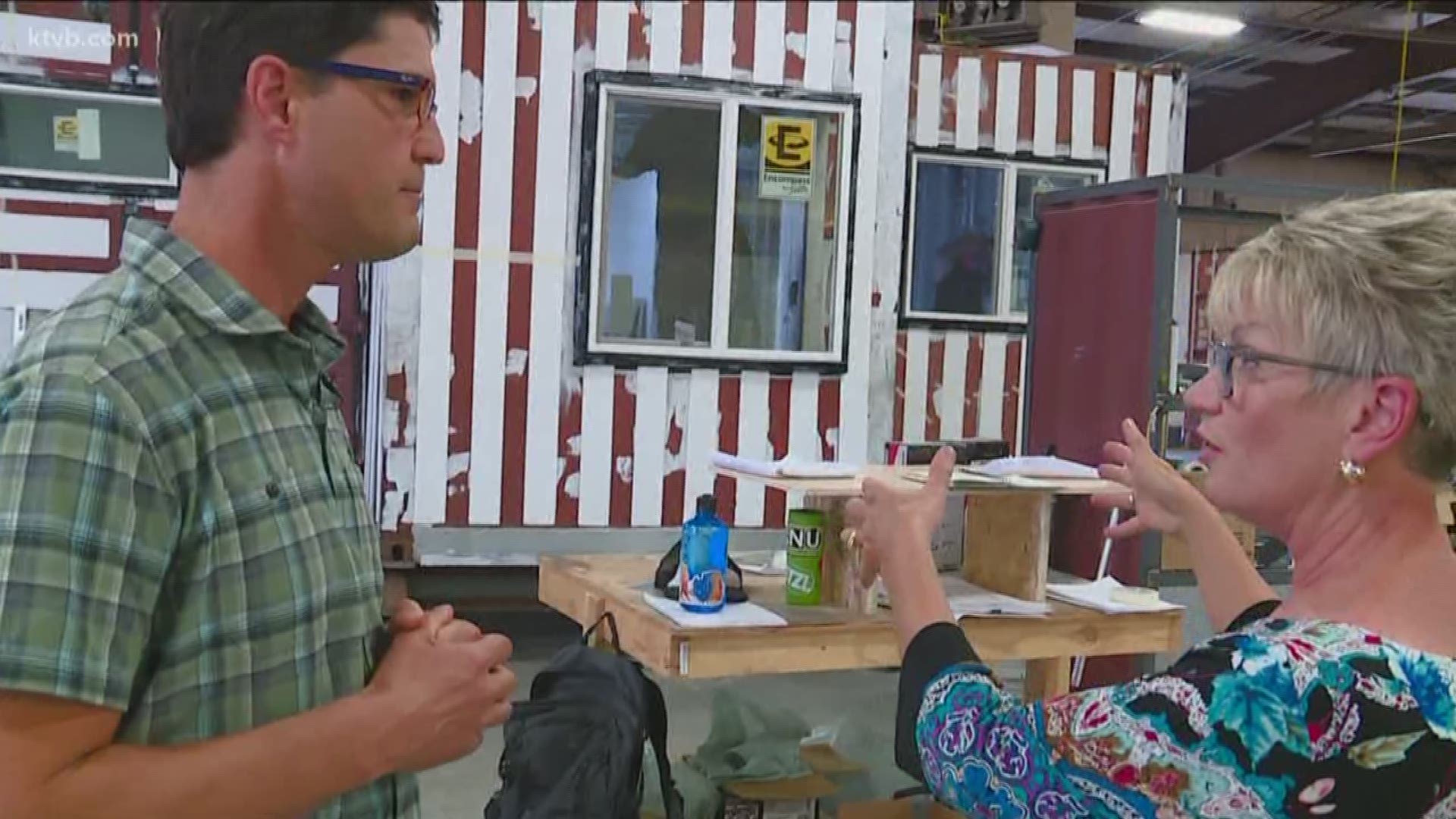 Dee Sarton introduces us to a local entrepreneur who is turning shipping containers into affordable homes.