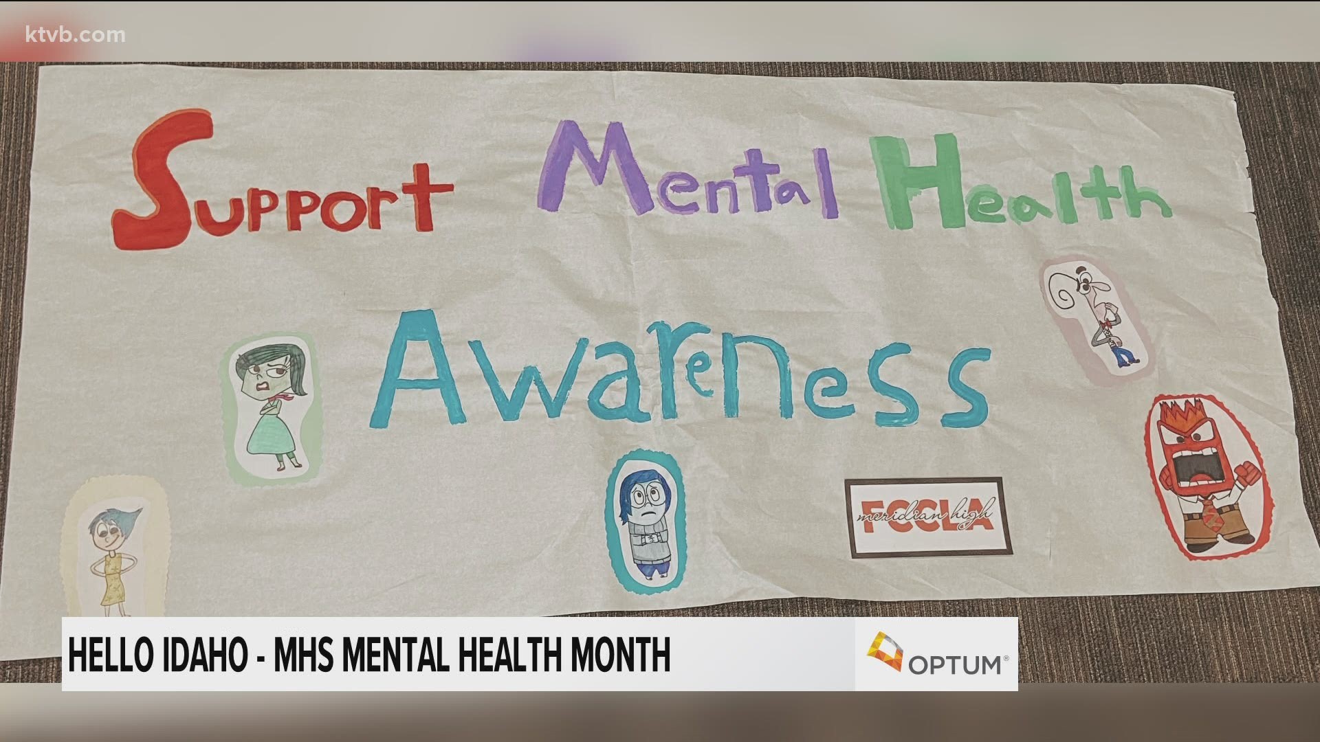 After an incredibly difficult year, Meridian High School is doing something special during the month of May to promote a healthy state of mind on campus.