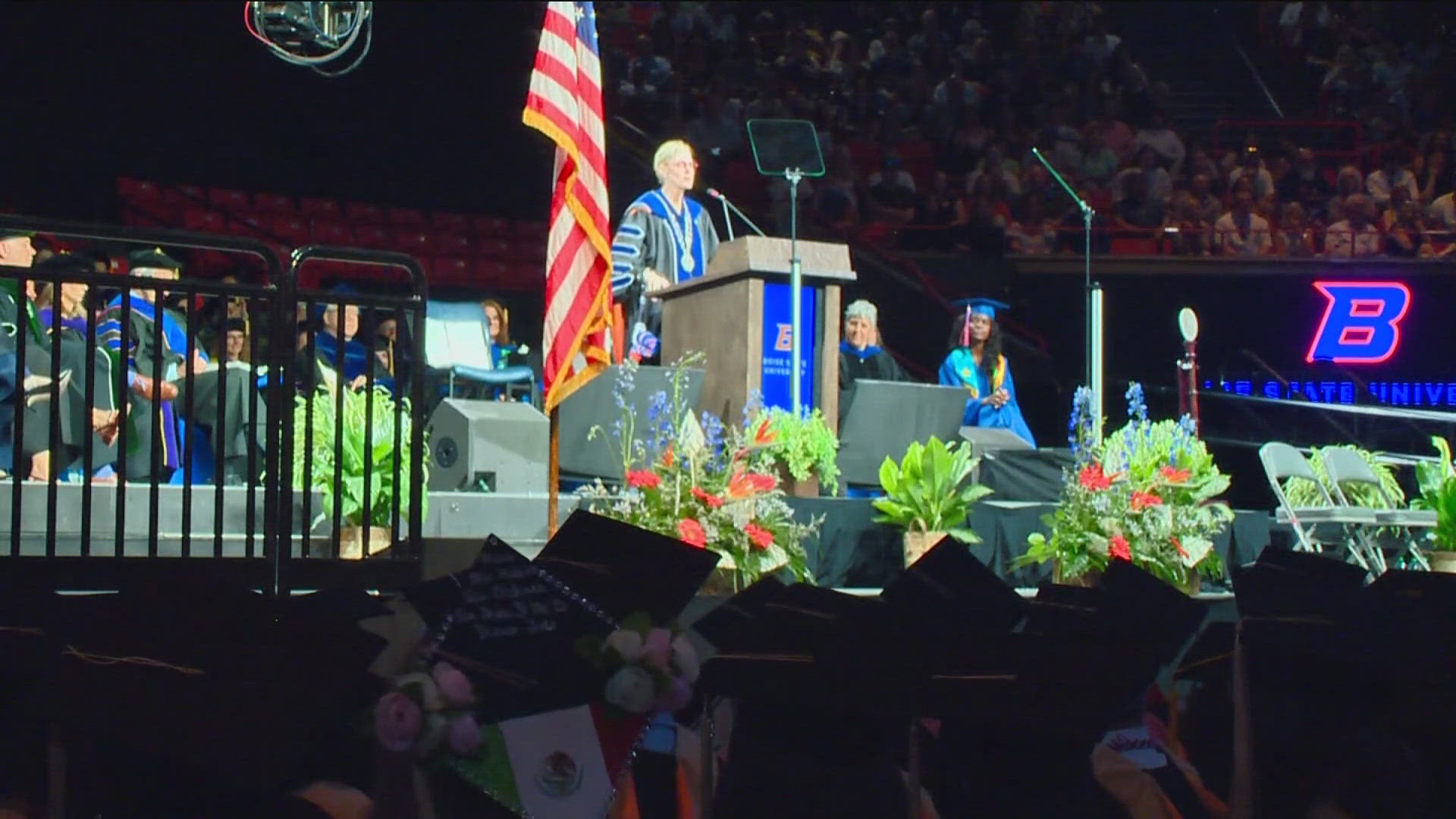 Around 5,300 students received degrees from Boise State University in the 2024-25 academic year. 