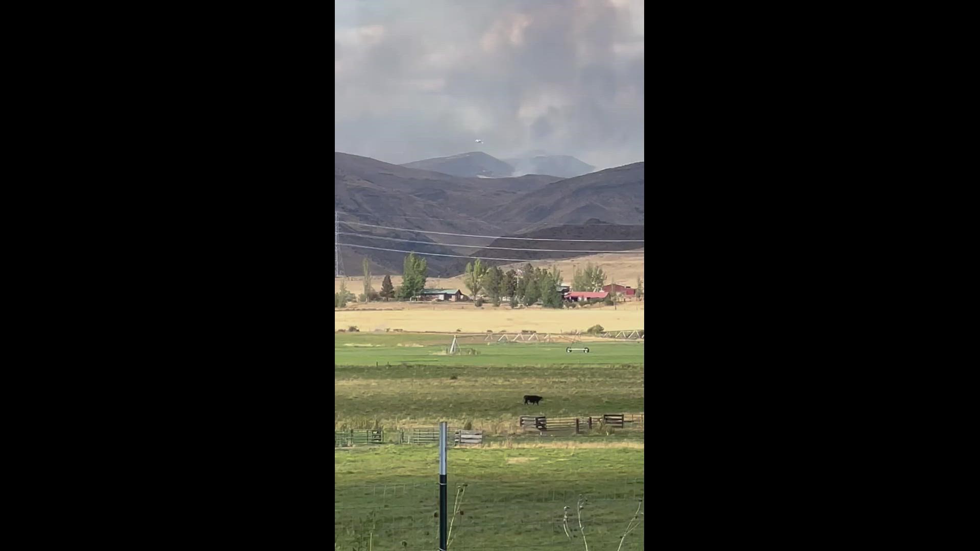 Video shot from Sweet, Idaho, courtesy of David Furst.