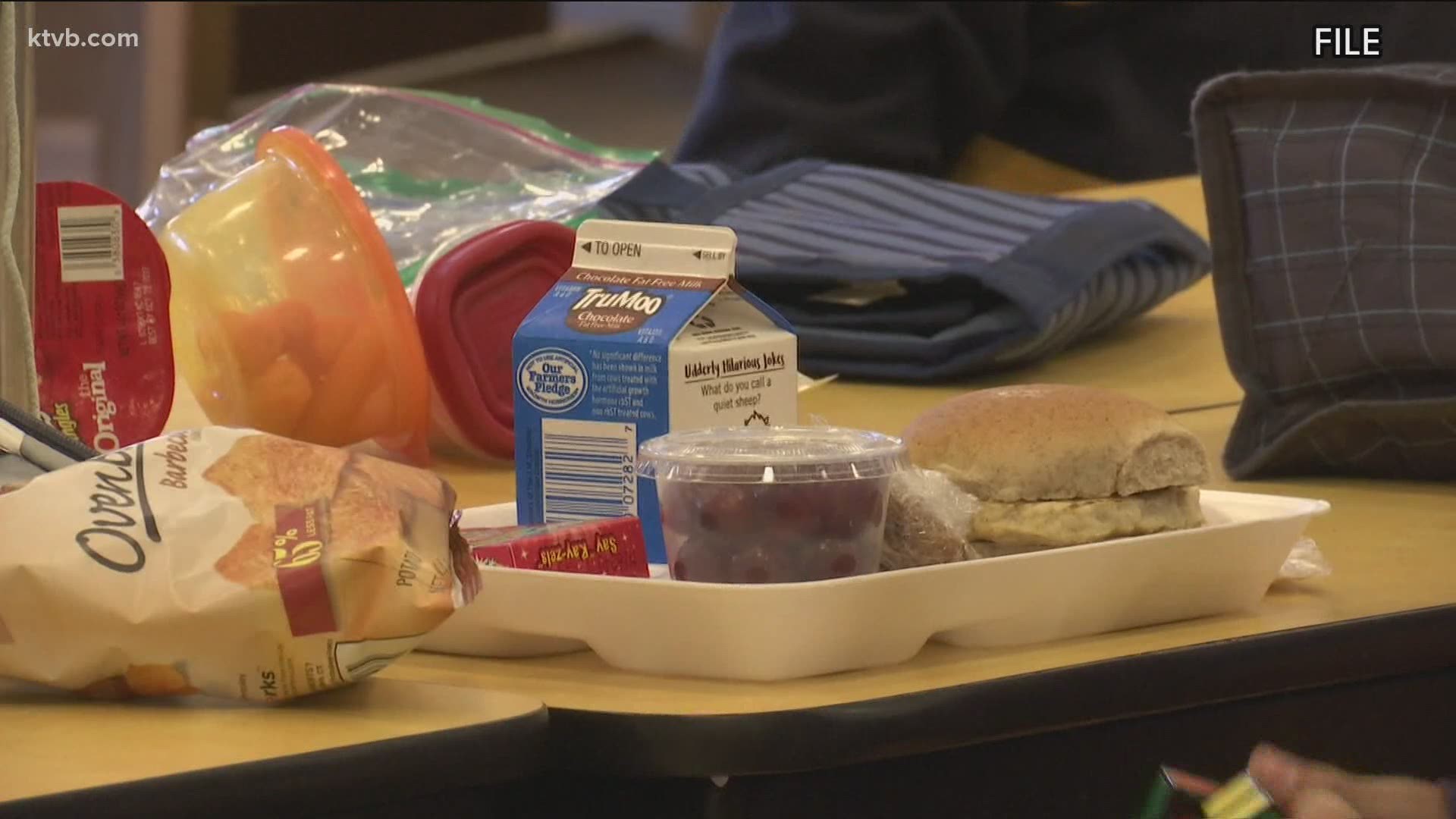 The school district is providing free meals to children ages one to 18 at a variety of locations around Boise this summer.