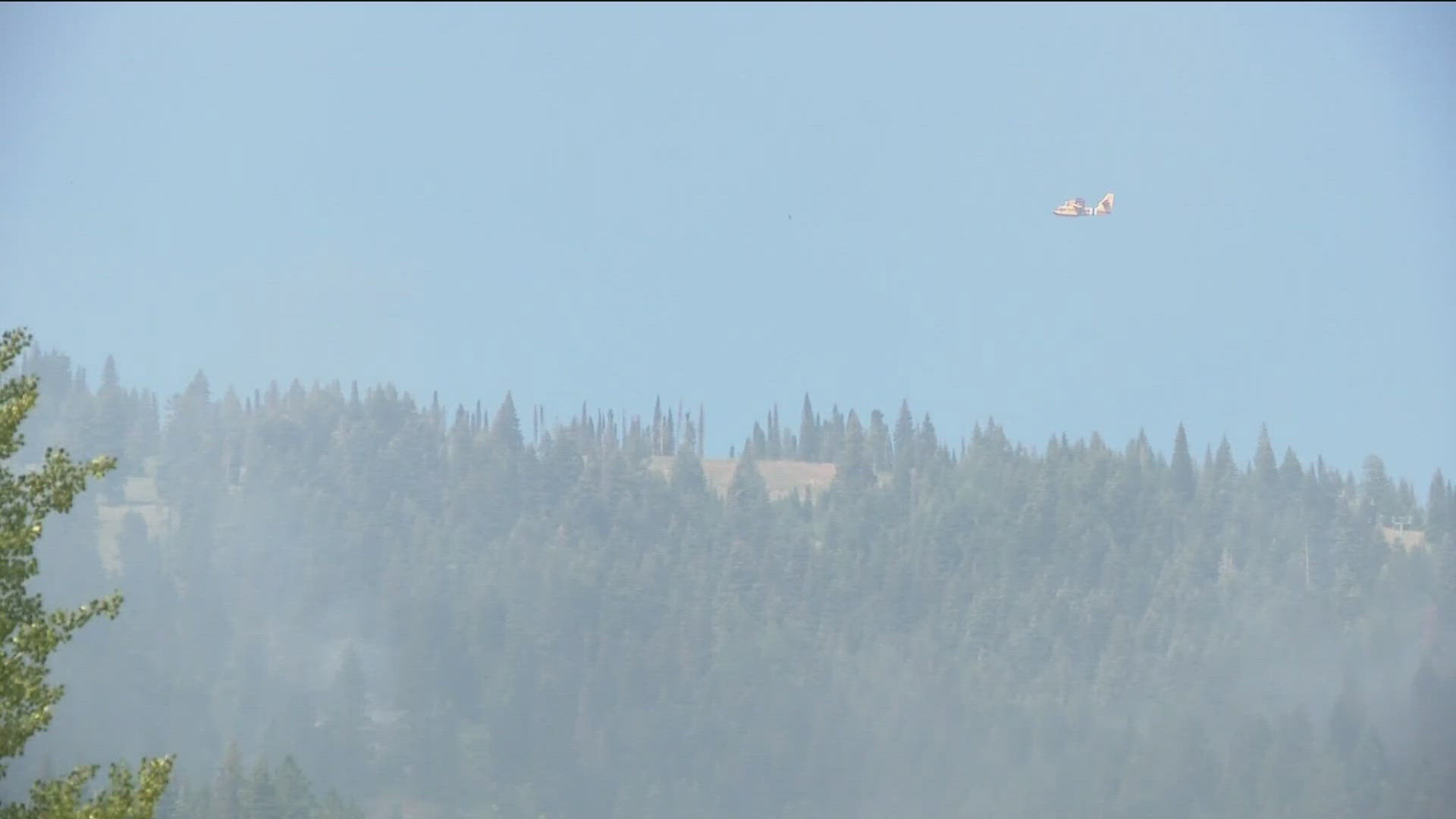Cooler temperatures are on the horizon. Firefighters have pulled all water-handling equipment off the line.