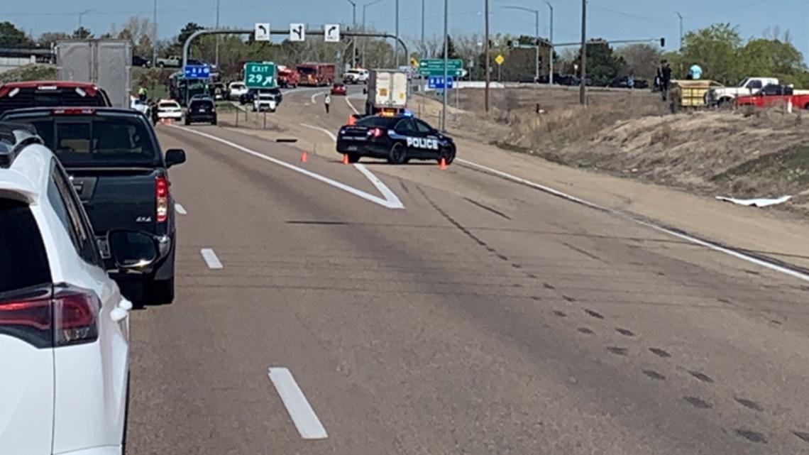 Lanes reopened following crash on I84 near Caldwell