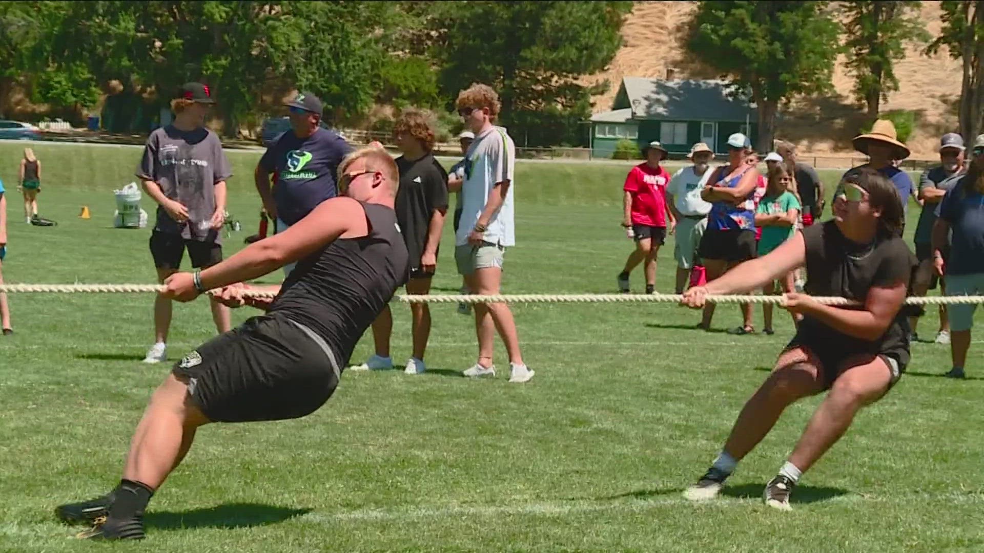 The Kavemen made their first state playoff appearance last year since moving back to 5A. Kuna also turned heads by winning the FIPB Tug-of-War competition.