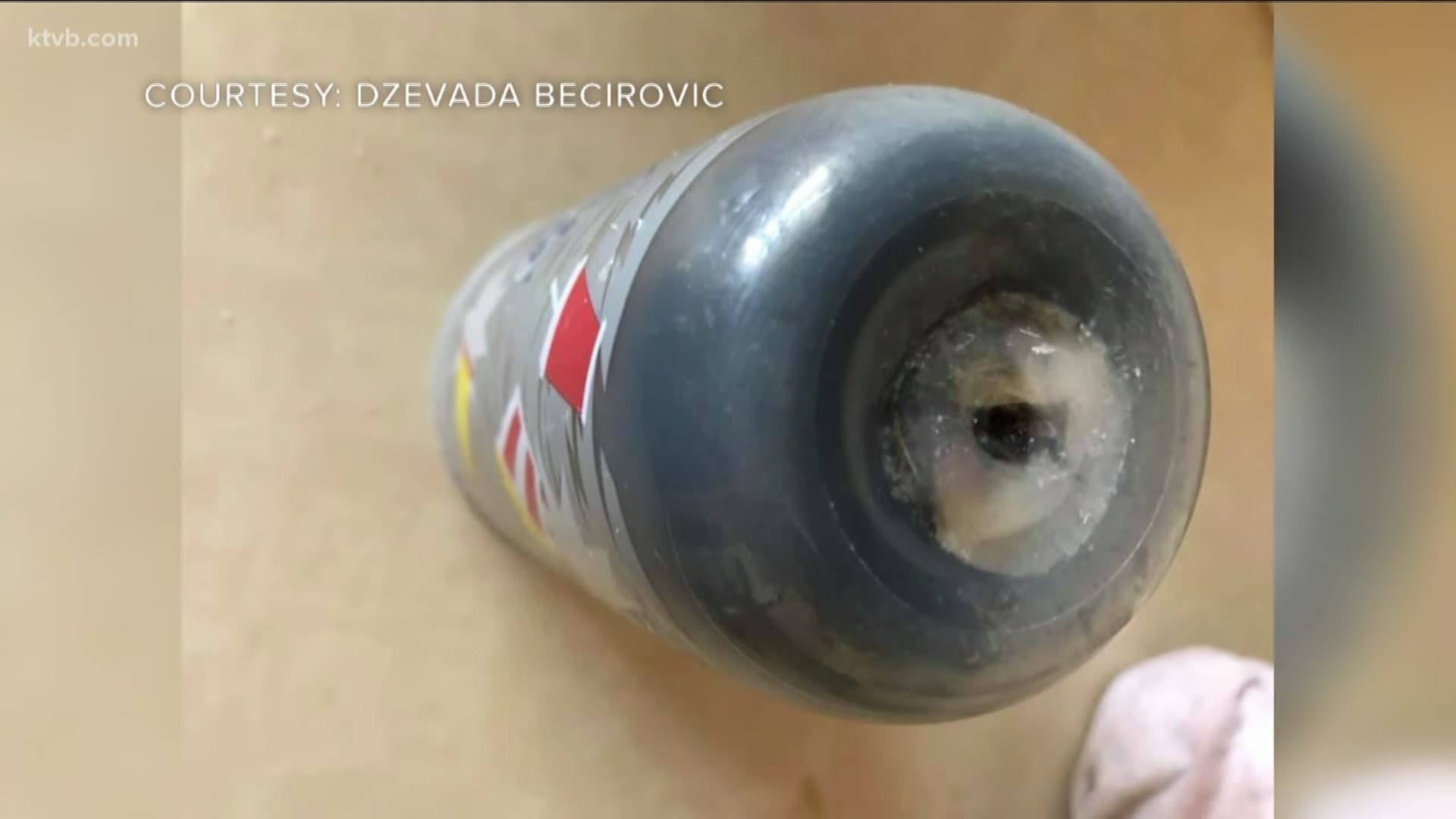 Dzevada Becirovic just poured milk into her son's insulated light-up sippy cup last week when she says it exploded in her face, injuring her face, hand and lungs.