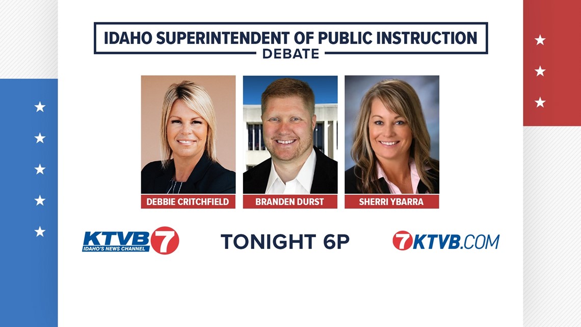 Republican candidates for Idaho schools superintendent debate Tuesday