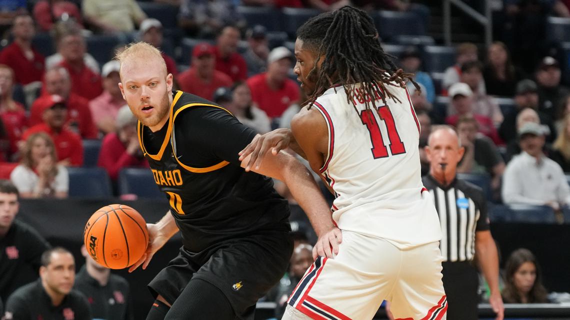 Idaho falls to Houston 78-47 in return to March Madness