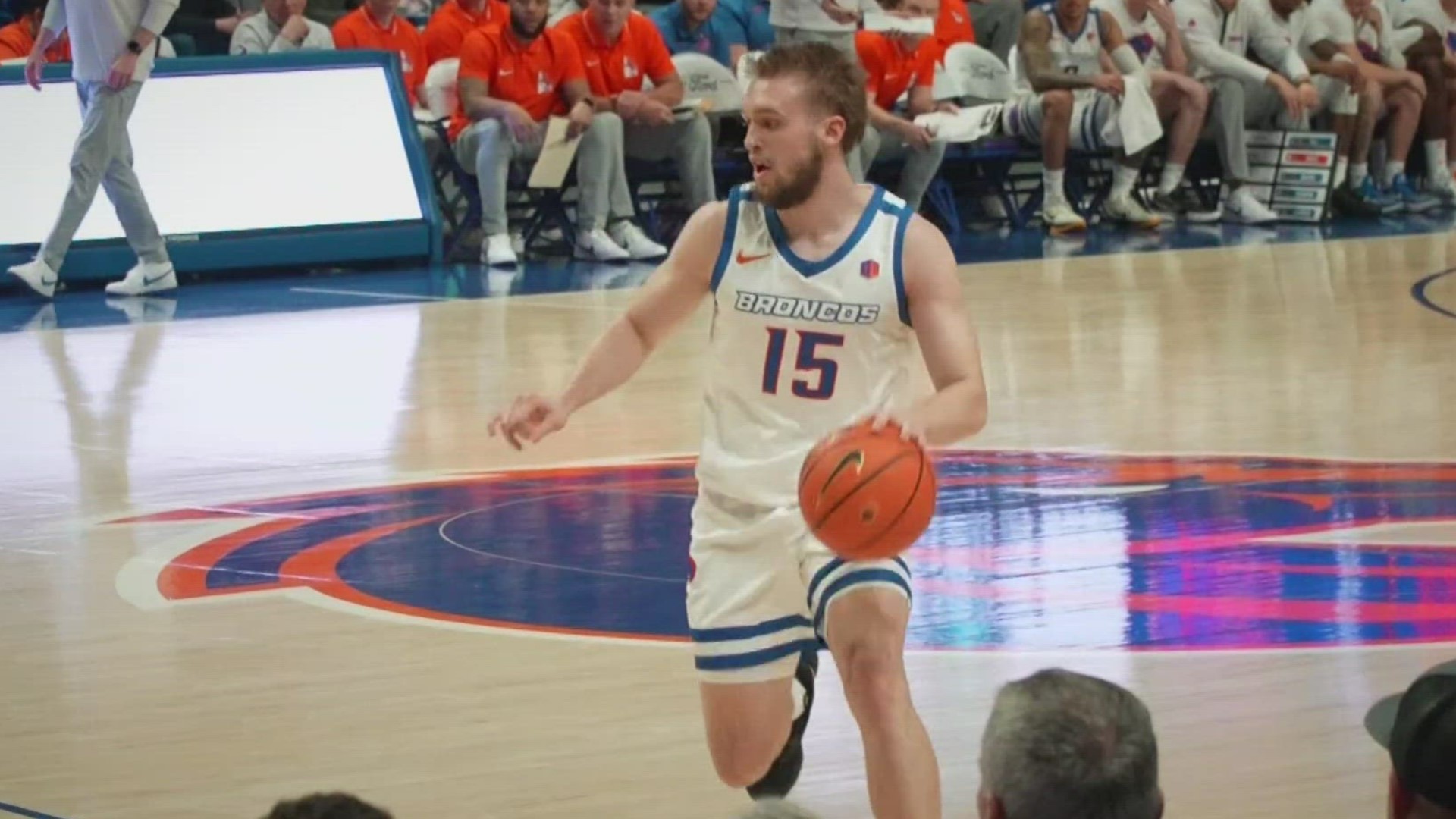 The Burley High graduate averaged 3.3 points and 1.7 rebounds per game as a sophomore, and started in six games during Boise State's non-conference schedule.